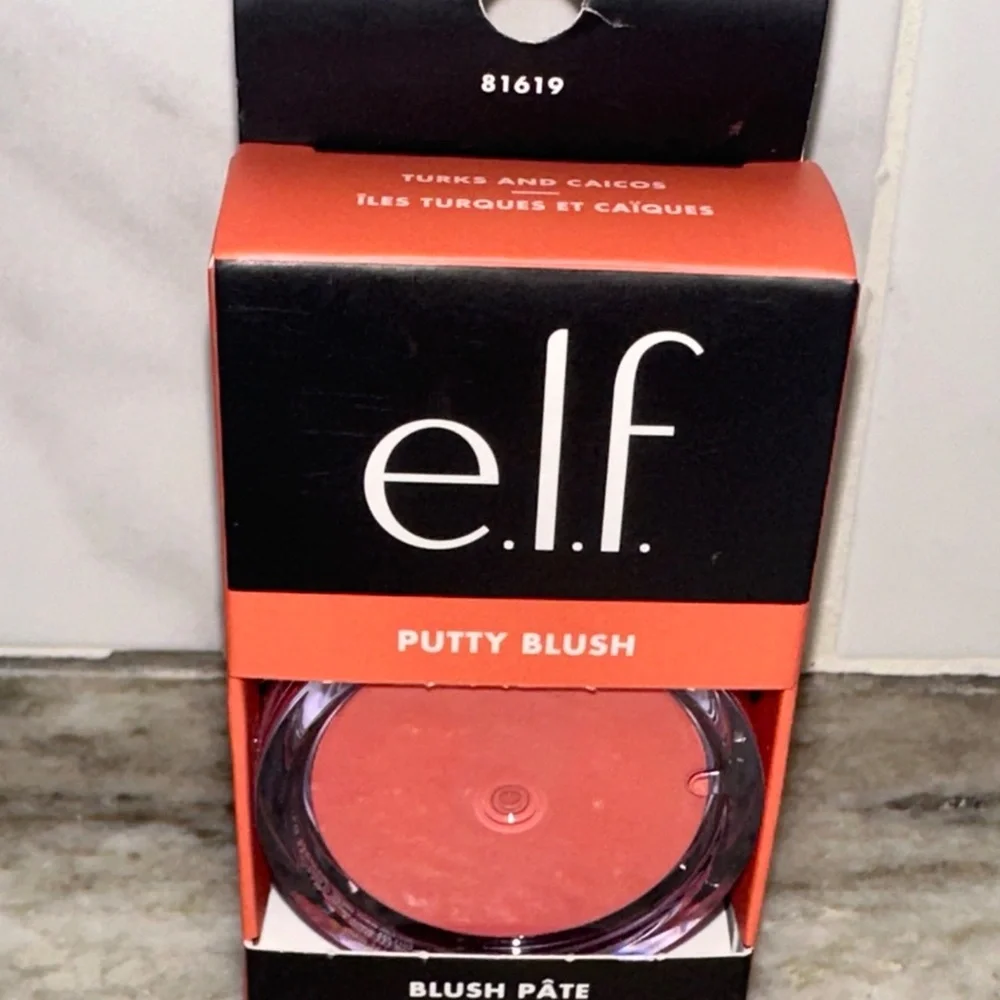 e.l.f. PUTTY BLUSH Turks and Caicos Coral Cream Blush ELF TikTok NEW Semi-Matte